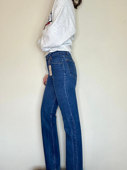 80’s Levi’s 719 Orange Tab Student Slim Straight Jeans (28x33 / Modern 2/4)