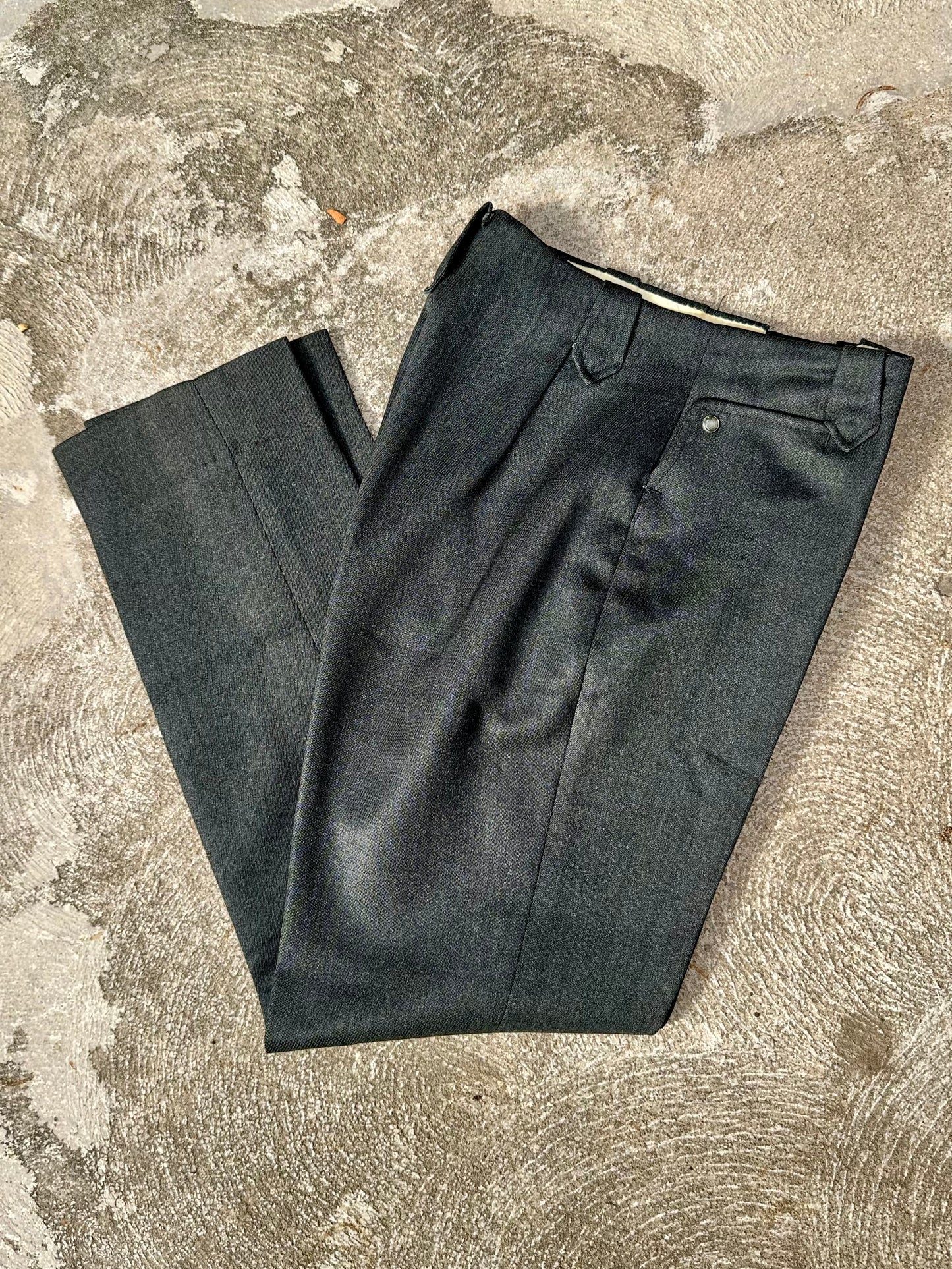 50’s H Bar C Ranchwear Wool Side Zip High-Rise Pants (Women’s 2/4)