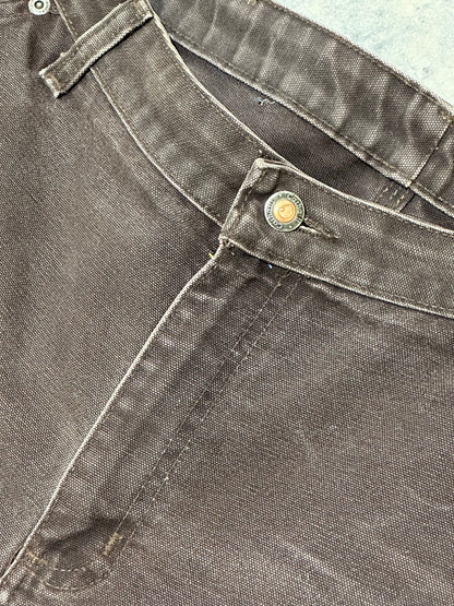 90’s Carhartt Double Knee Duck Carpenter Dungarees (34x34)