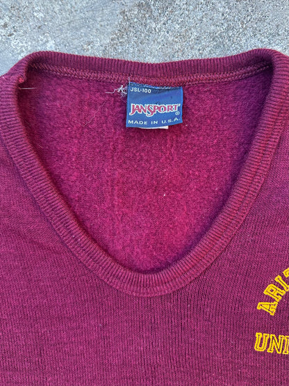 80’s Jansport Arizona State University Sideline Sweater (Unisex M)