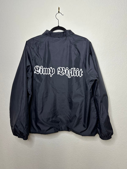 90’s Limp Bizkit Raglan Nylon Tour Jacket (Men’s XL)