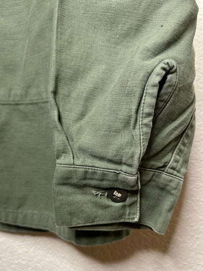 50’s Military P56 Cotton Sateen Utility Shirt OG107 (Unisex M)