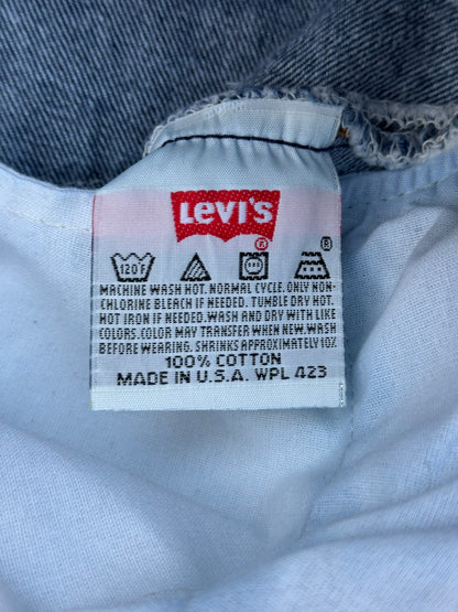 90’s Levi’s 501xx STF Indigo Raw Denim Jeans USA (Men’s 30x29 / Women’s 28)