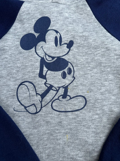 70’s Mickey Mouse Raglan Hoodie (Unisex S)