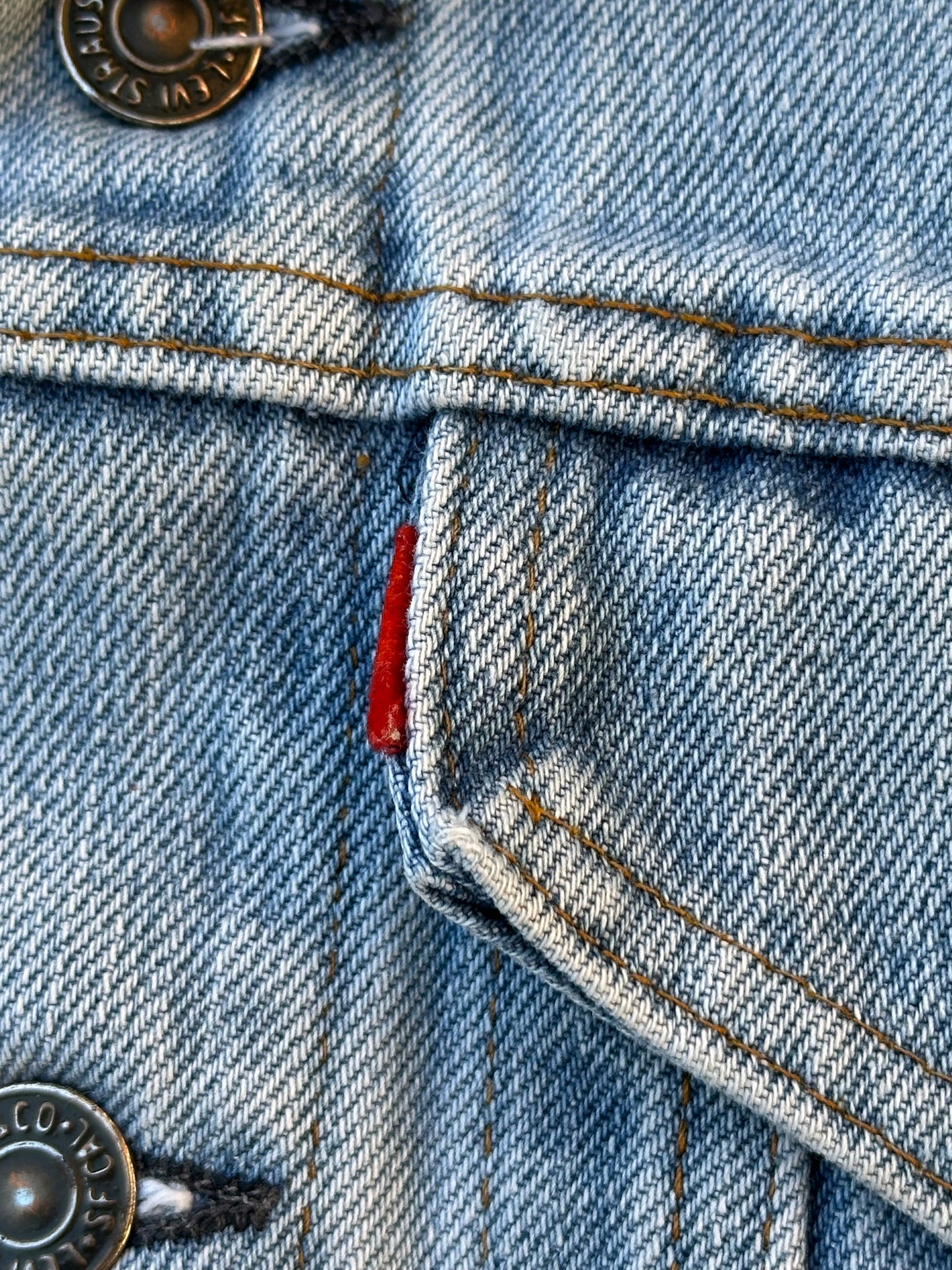 70’s Levi’s Denim Trucker Jacket (Women’s XS)