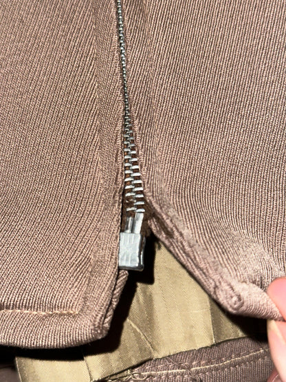 RARE 40’s Wool Gabardine Western Raglan Zip-Up Jacket (Unisex S)