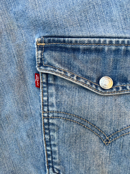 RARE Vintage Levi’s Engineered 3D Twisted Seams Anti-Fit Denim Jeans (Men’s 38x32)