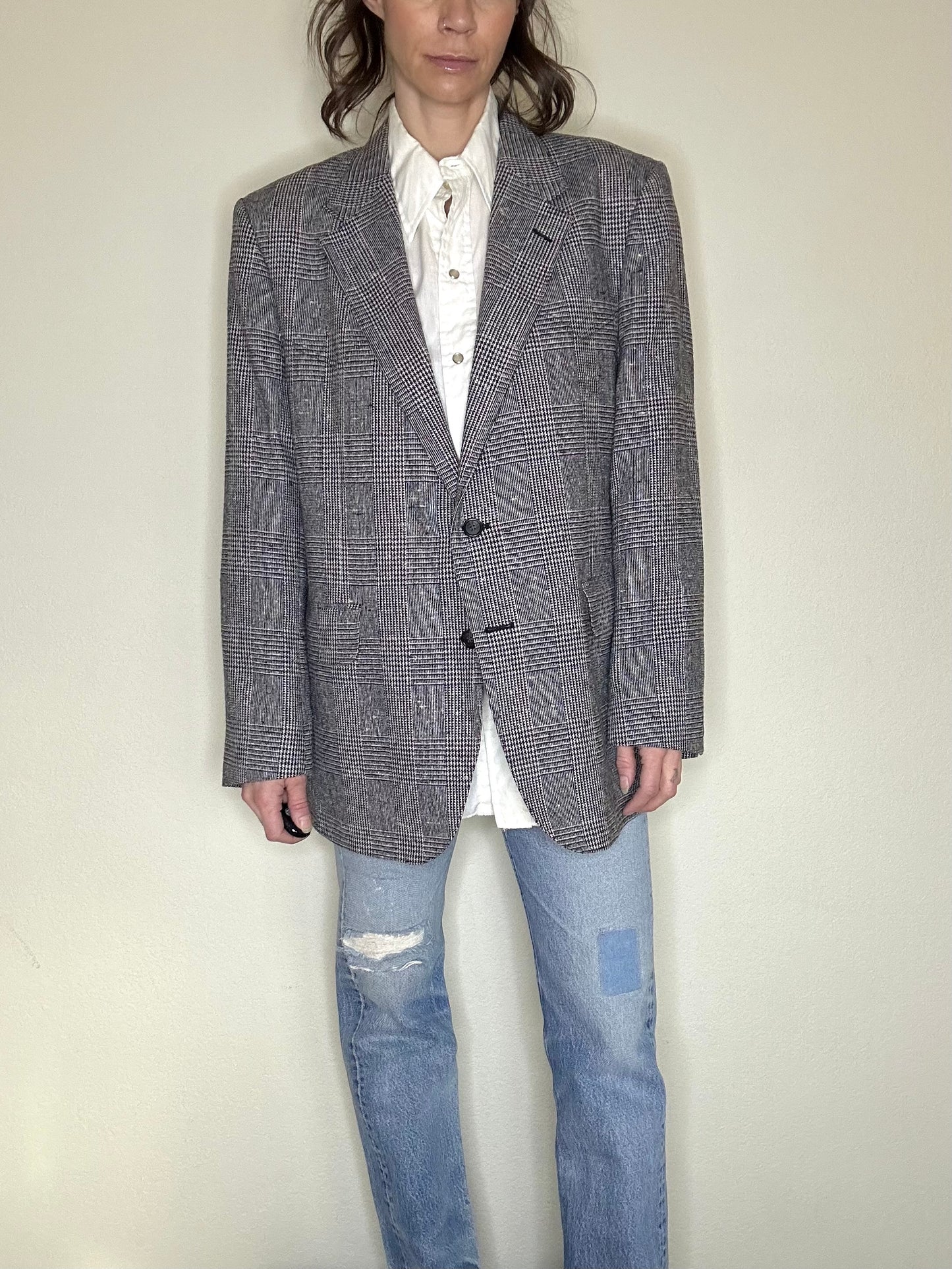 70’s Panhandle Slim Tweed Western Sport Coat (44)