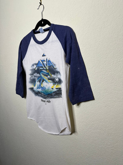 80’s ASIA American Tour Single Stitch Raglan Tee (Unisex S)