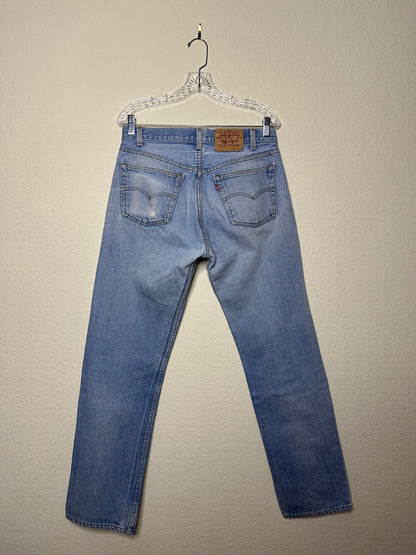 80’s Levi’s 501 USA Patched Jeans (32x31 / Modern 8/10)