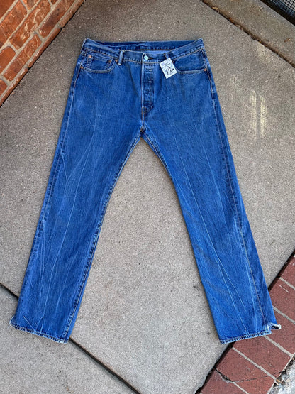 Levi’s 501 Redline Selvedge White Oak Cone Denim Repro USA Jeans (Actual 36x33)