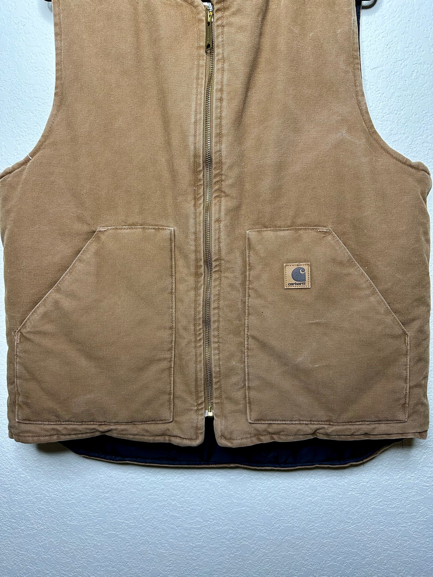 Y2K Carhartt Duck Canvas Insulated Workwear Vest USA (Men’s L)