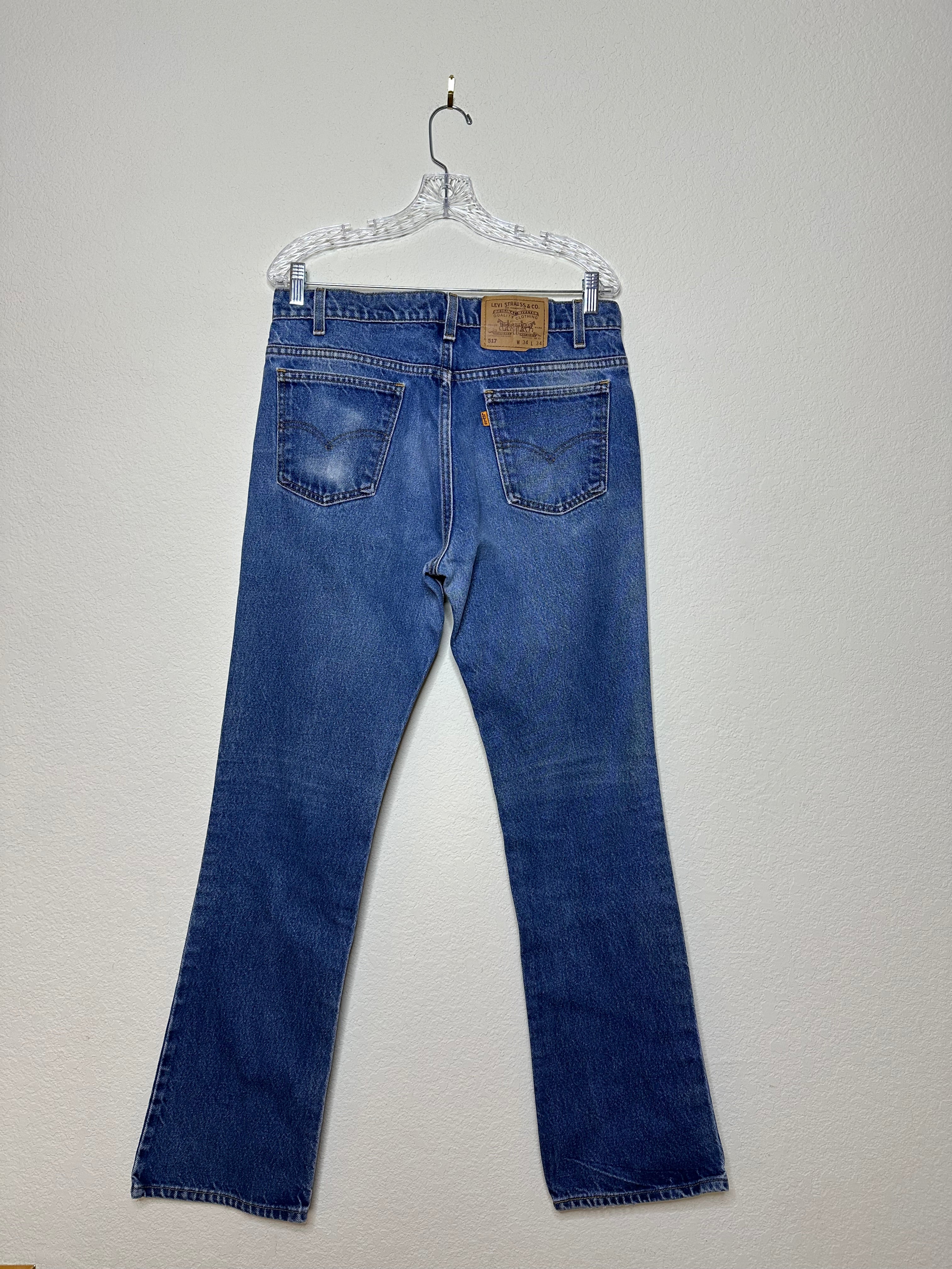 90'S　Levi's 517 orange tab USA リーバイス517 90's Levi's リーバイス 517 0217 ブーツカット デニムパンツ