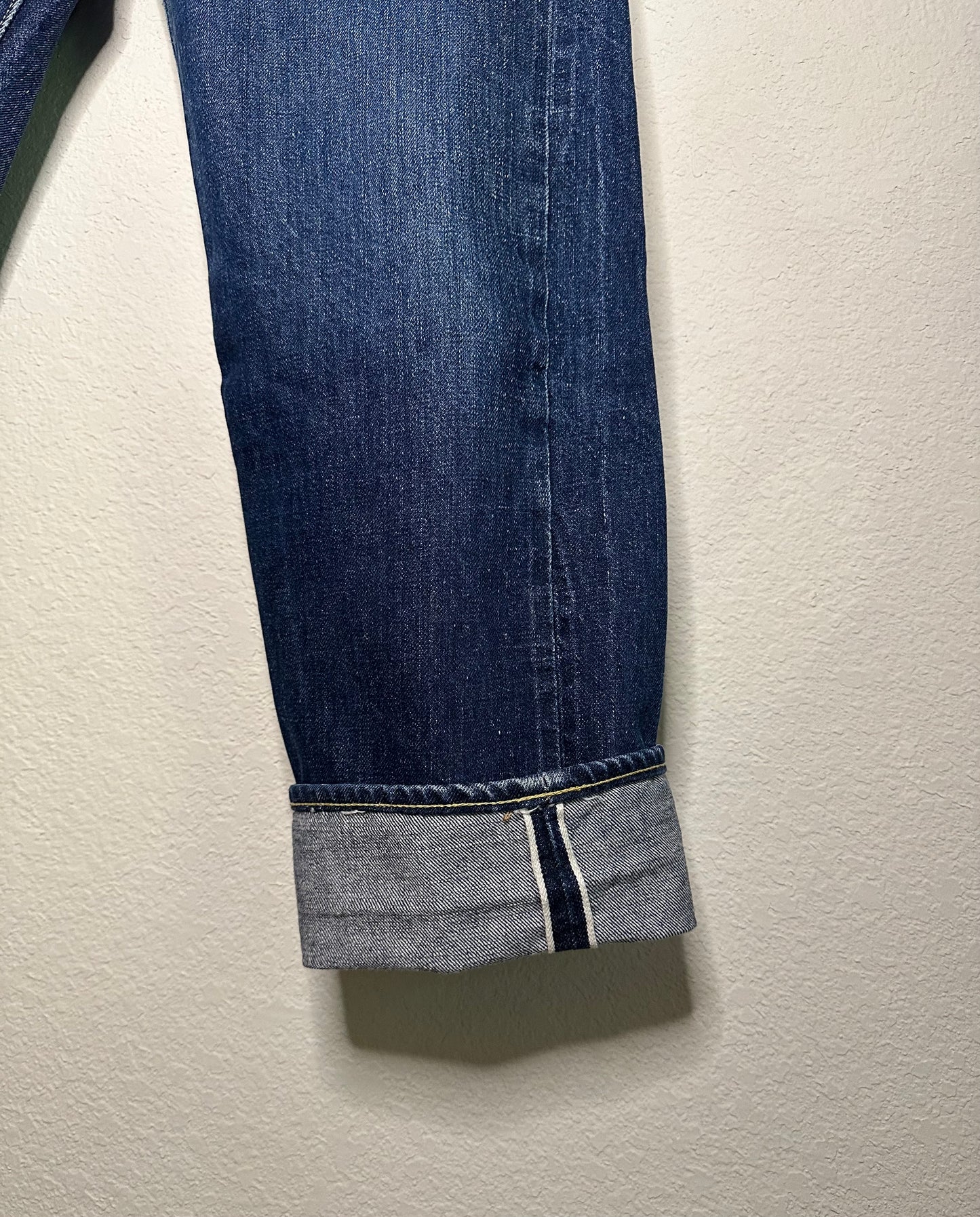 60’s Vintage Levi’s 501 “BIG E” Redline Selvedge Jeans (30x27 / Modern 28)