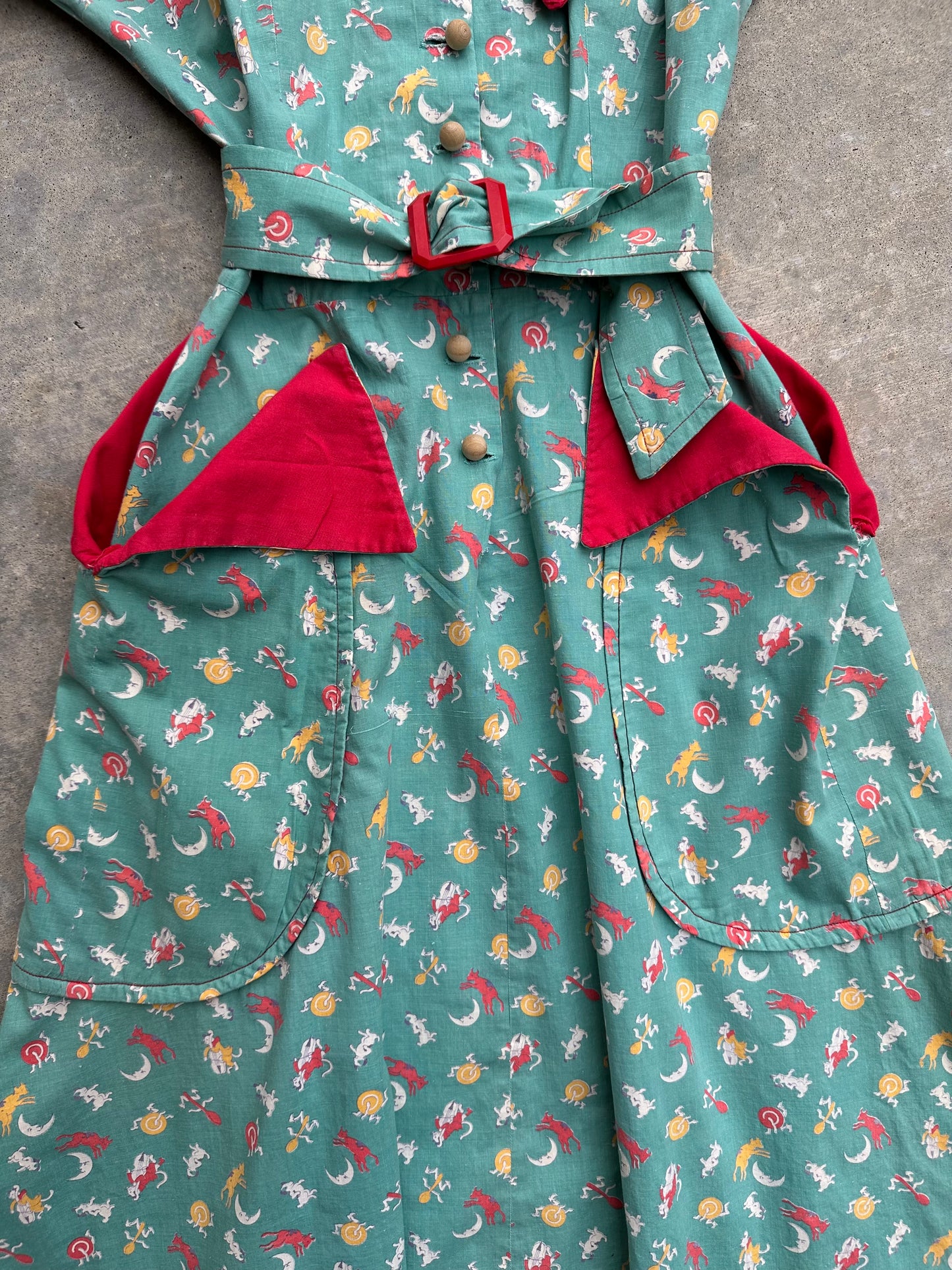 DROPPING SUNDAY: 50’s Handmade Dress (XS)
