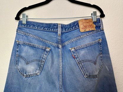 MCA Vintage Revival: 90’s Levi’s 501 Patchwork Jeans USA (32/33 Modern 10)