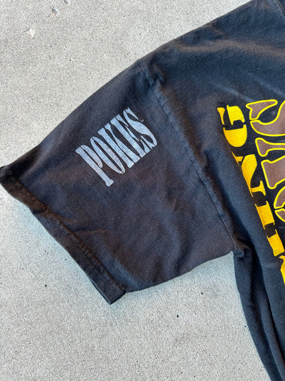 Rare 90’s Wyoming Cowboys Pistol Pete AOP Tee (Unisex L/XL)