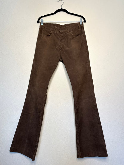 70’s Levi’s 646 Corduroy Bell Bottom Pants Button #2 (Men’s 29/ Women’s 27)