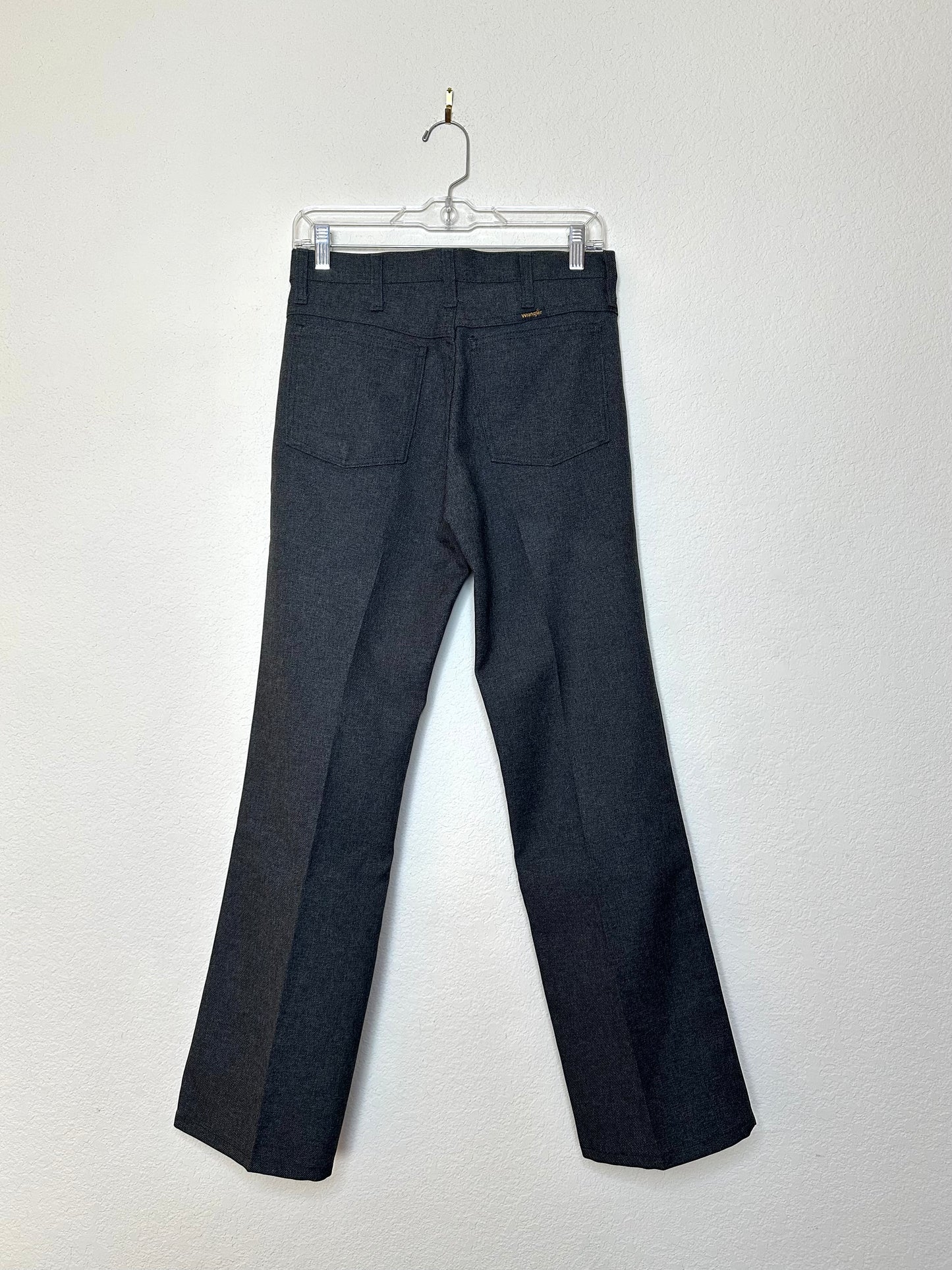 80’s Wrangler Polyester Boot Cut Pants USA (29x30 / Modern 2/4)