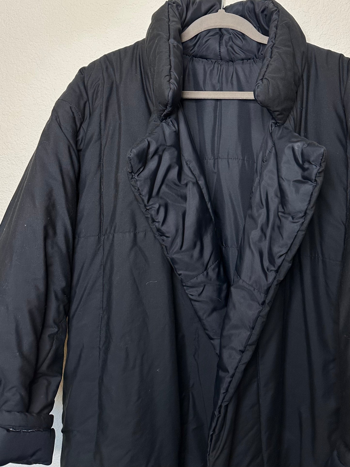 80’s Iconic Norma Kamali Long Sleeping Bag Coat (O/S)