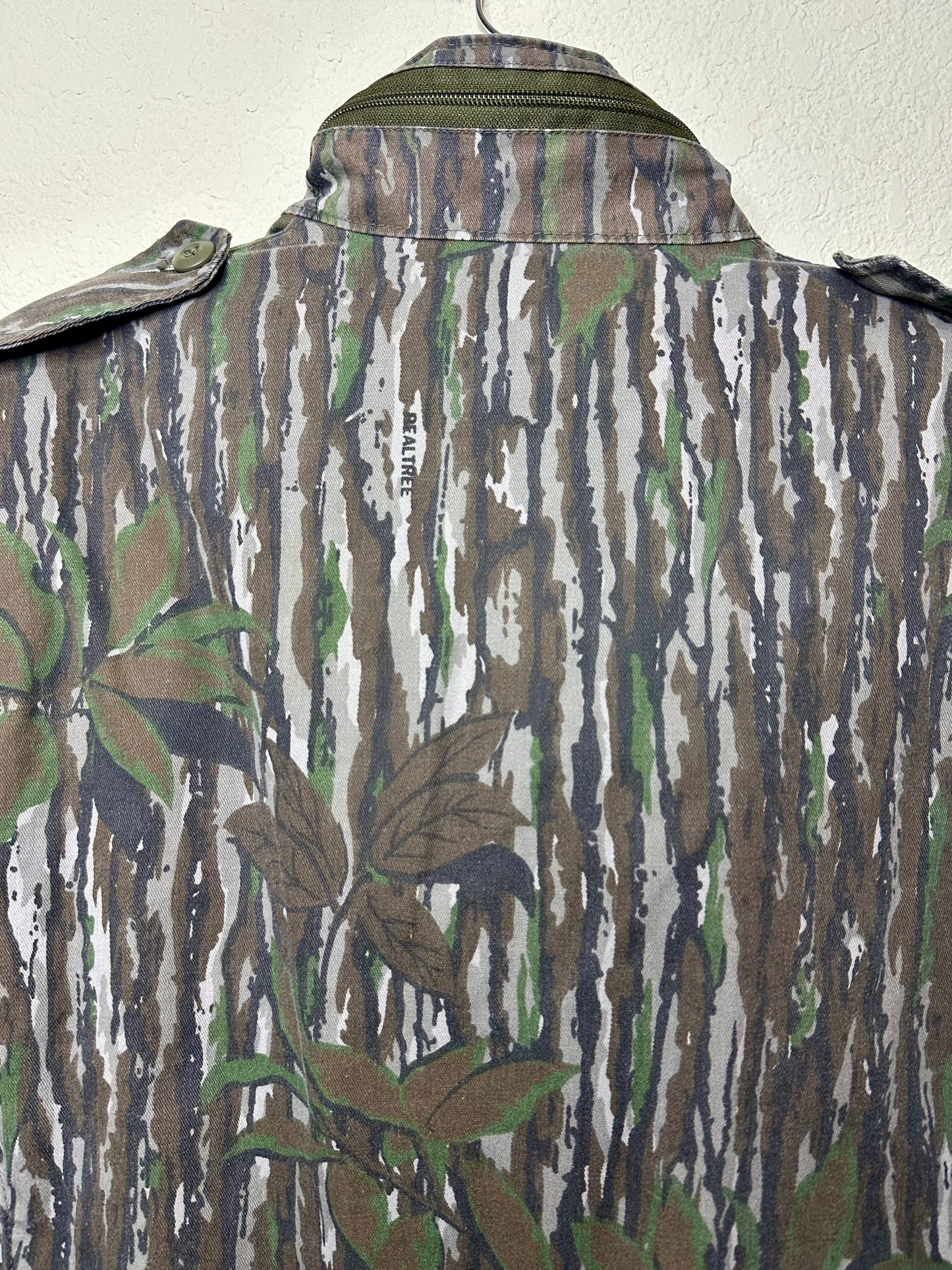 80’s Military M65 Real Tree Camo Field Jacket (L)