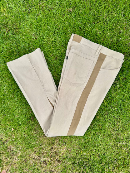 70’s CUSTOM Levi’s Twill 646 Bell’s w/ Tuxedo Stripe (Men’s 30/ Women’s 27/28)