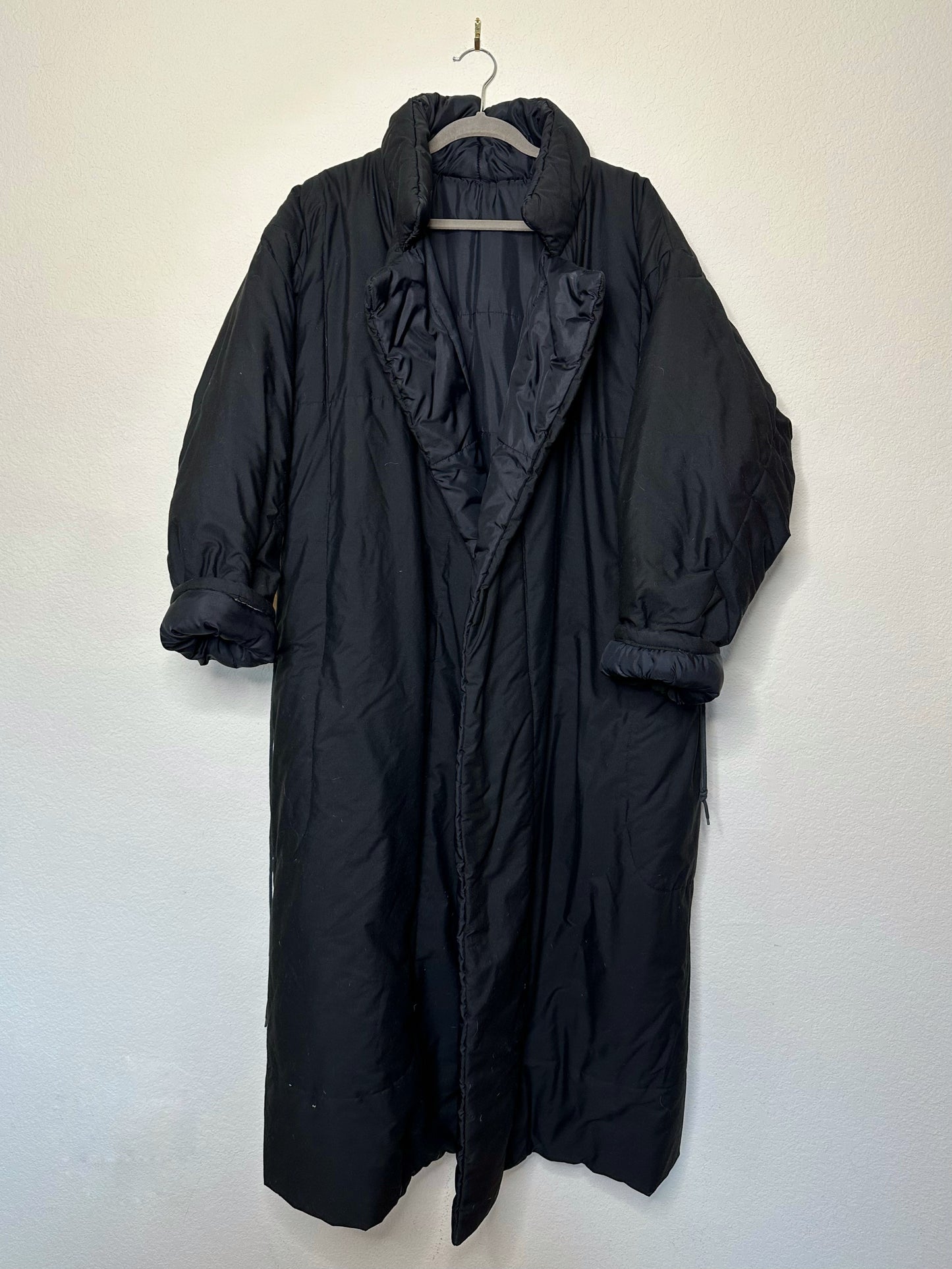 80’s Iconic Norma Kamali Long Sleeping Bag Coat (O/S)