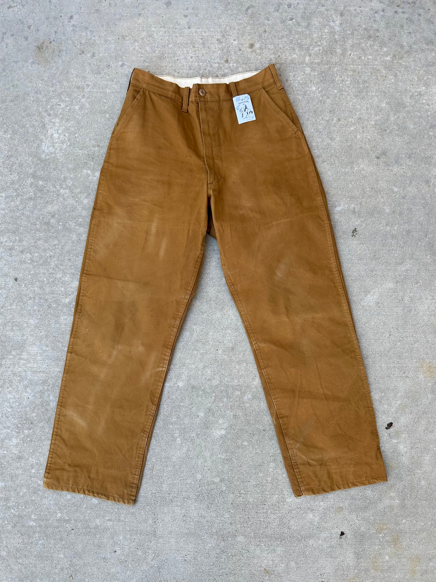 50’s Herter’s Hudson Bay Duck Cloth Outdoor Lined Trousers (32x31)
