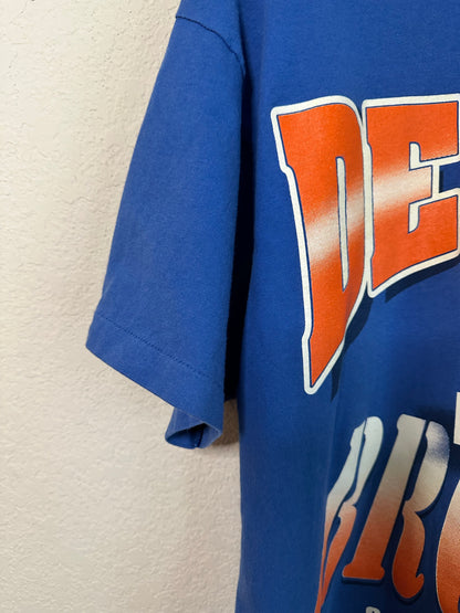 90’s Denver Broncos “D”Single Stitch Tee (Unisex L)