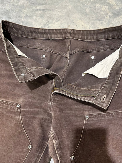 90’s Carhartt Double Knee Duck Carpenter Dungarees (34x34)