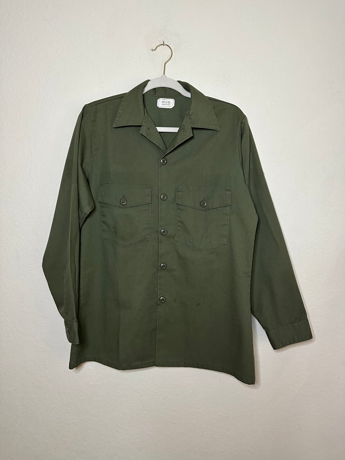 80’s Military OG-507 Field Shirt (Unisex L)